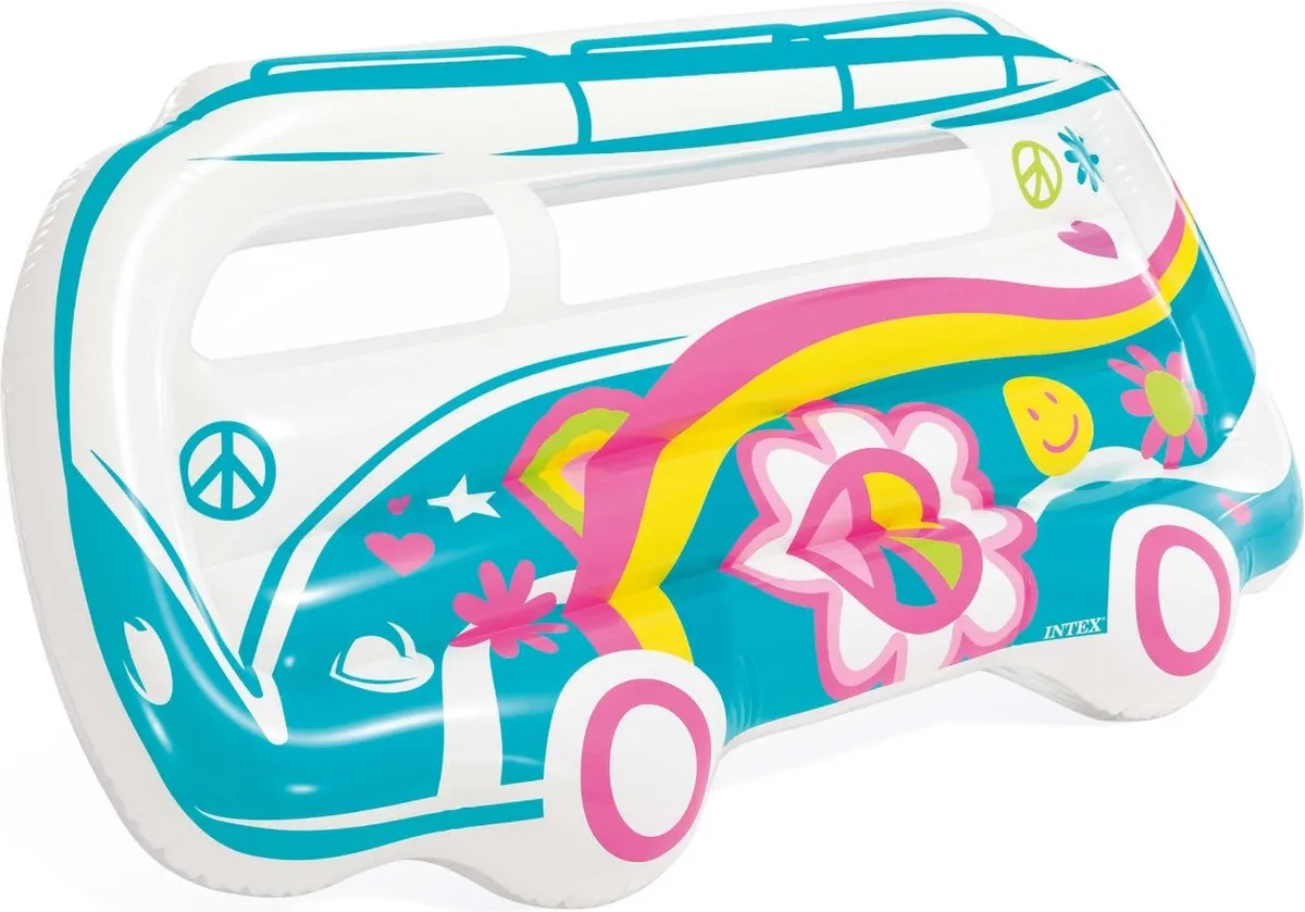 Intex Groovy Van Float Zwemfloat 178x91cm - Multicolor - afbeelding 6 van 6