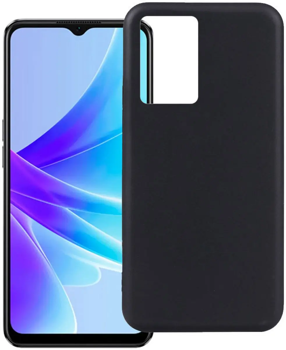 Selected Dun TPU Hoesje Oppo A57/A57s/A77 - Matte Zwart