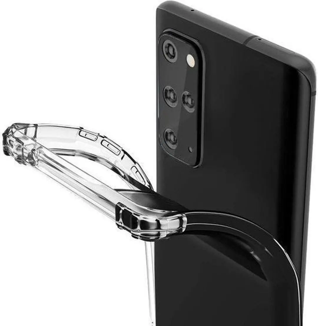 Selected Hoesje Schokbestendig TPU Transparant Samsung Galaxy S20