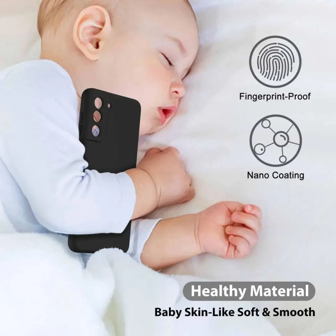 Selected Hoesje Samsung Galaxy S21 Back Cover - Zwart