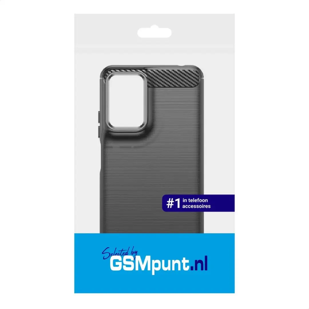 Selected TPU Hoesje Motorola Moto G05 - Zwart