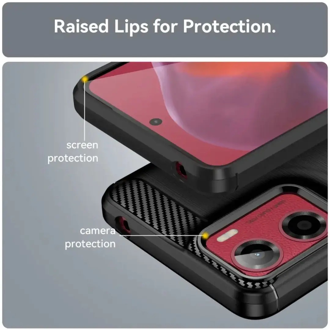 Selected TPU Hoesje Motorola Moto G05 - Zwart