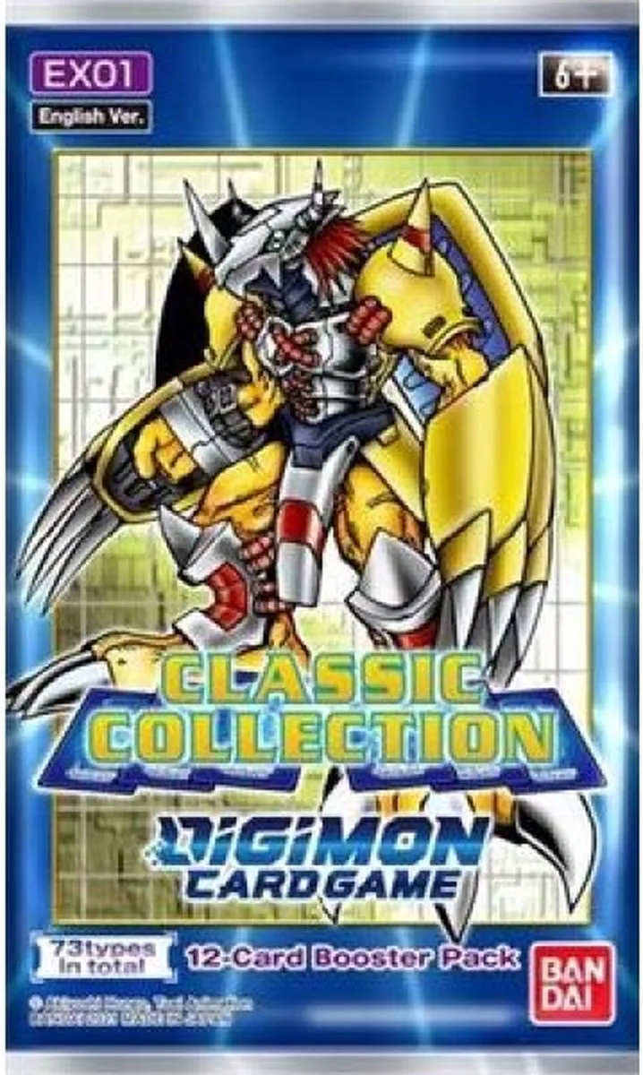 Bandai Namco Digimon Classic Collection EX01 Booster