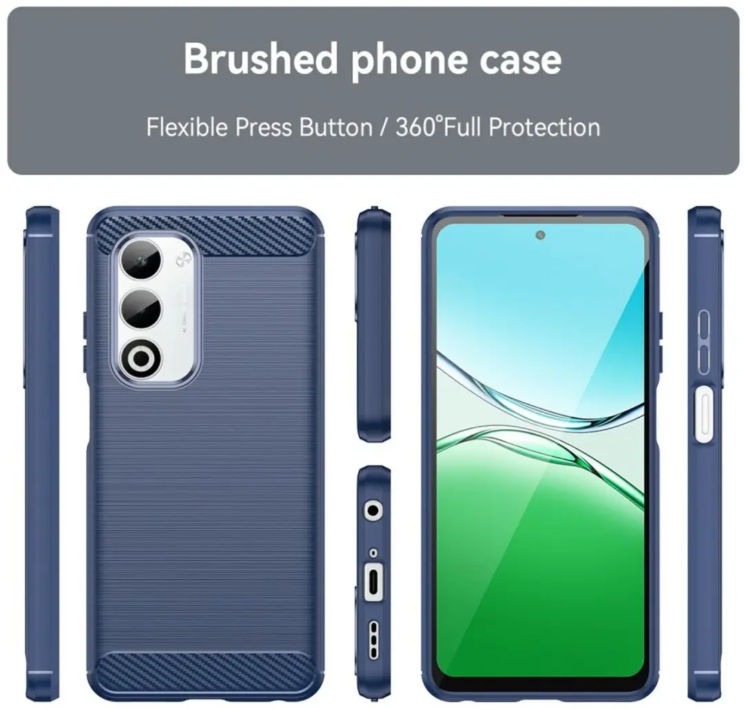 Selected TPU Hoesje Oppo A5 - Blauw - afbeelding 6 van 6