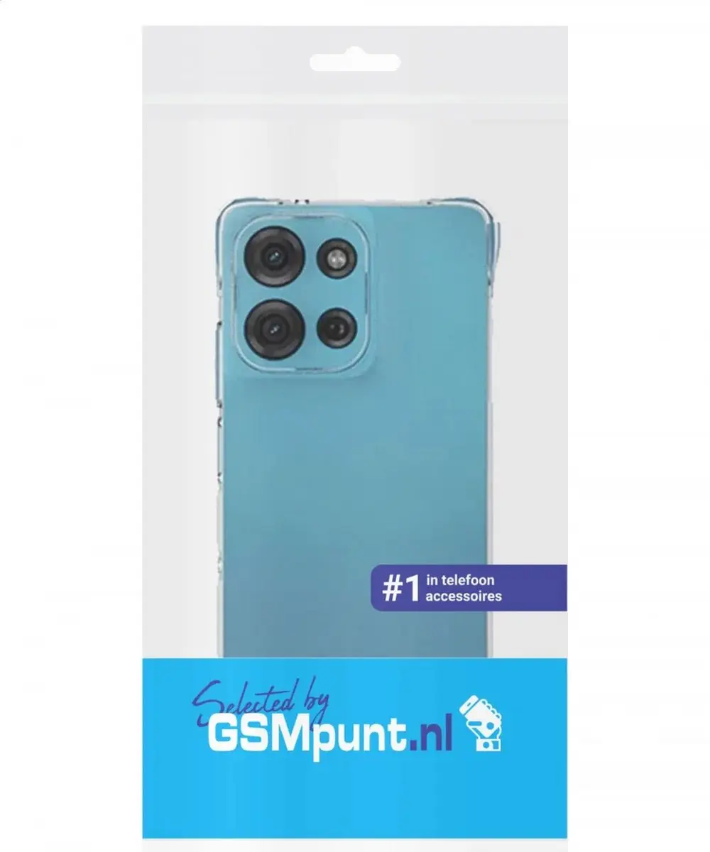 Selected Transparant Hoesje Motorola Moto G75 - Schokbestendig