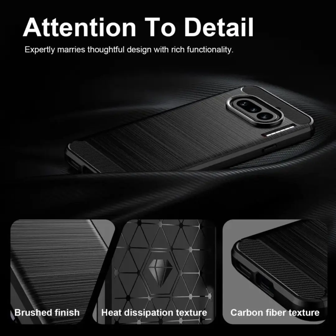 Selected by GSMpunt.nl TPU Hoesje Nothing Phone (4a) - Zwart
