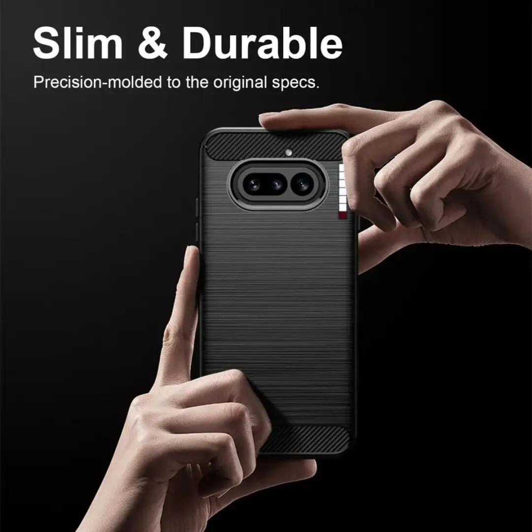 Selected by GSMpunt.nl TPU Hoesje Nothing Phone (4a) - Zwart