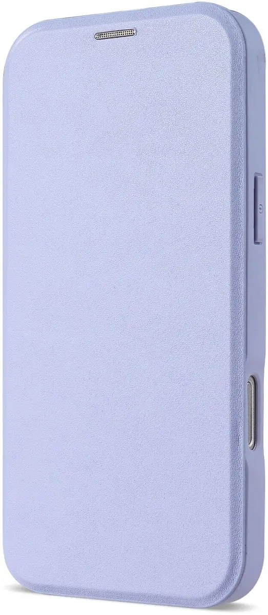 Selected Portemonnee Hoesje iPhone 17 Pro Max - MagSafe - Paars/Transparant
