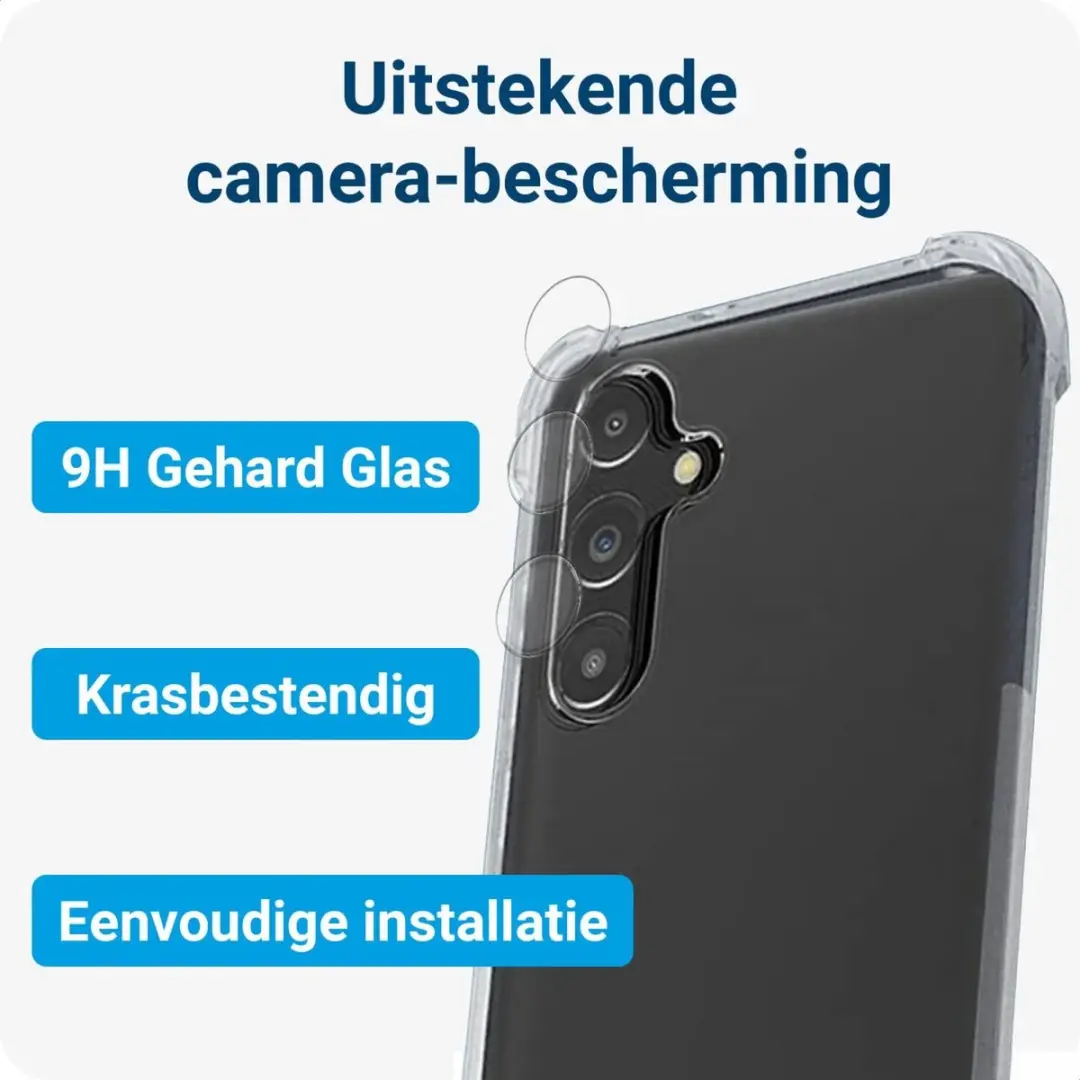 Selected 3-in-1 Beschermset Samsung Galaxy A54 - Transparant - afbeelding 6 van 6