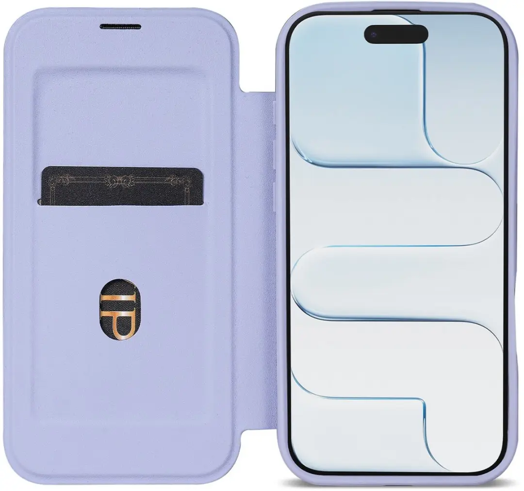 Selected Portemonnee Hoesje iPhone Air - MagSafe - Paars/Transparant