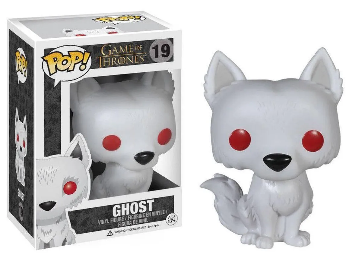 Funko POP! Direwolf Ghost #19 Game of Thrones