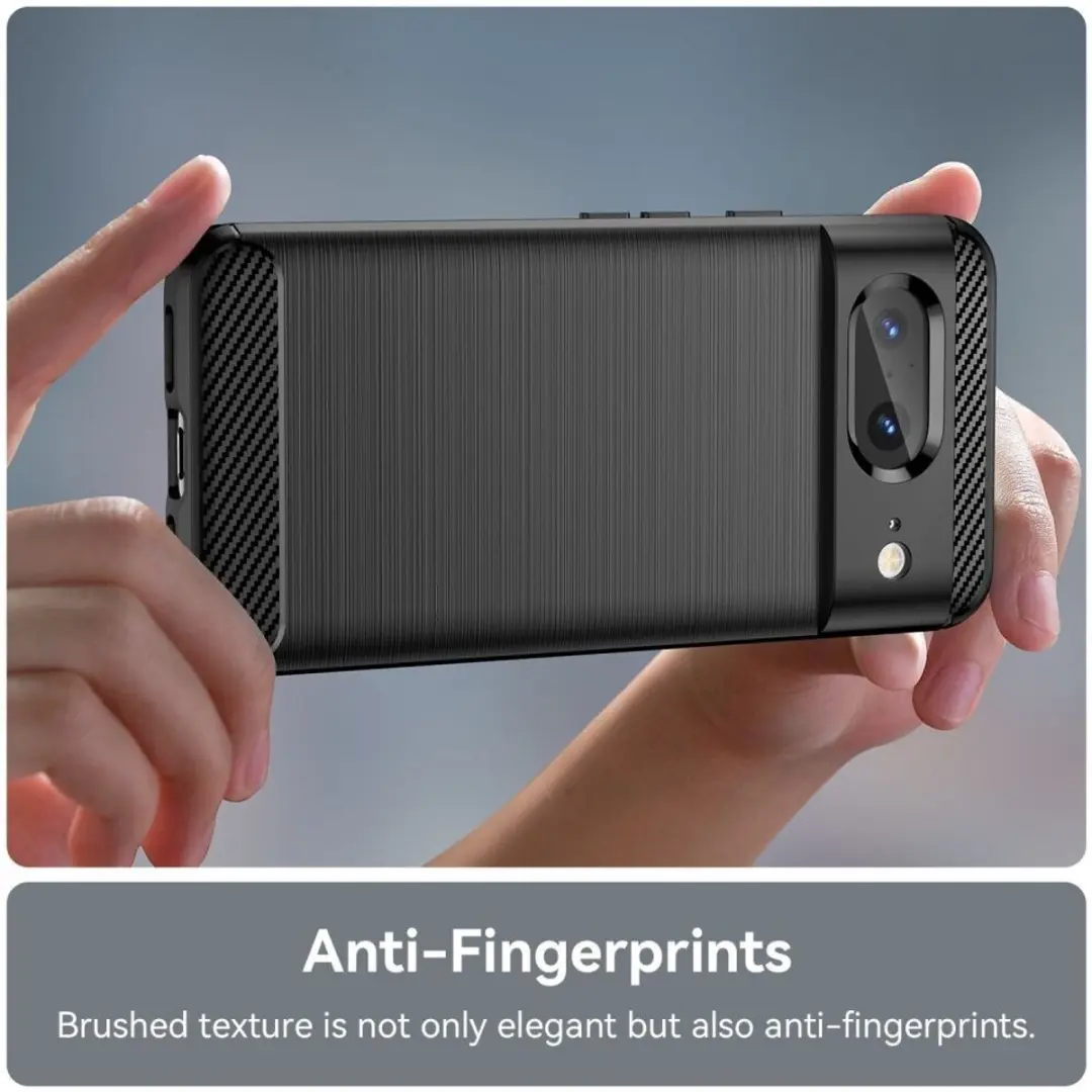Selected by GSMpunt.nl TPU Hoesje Google Pixel 8 - Zwart
