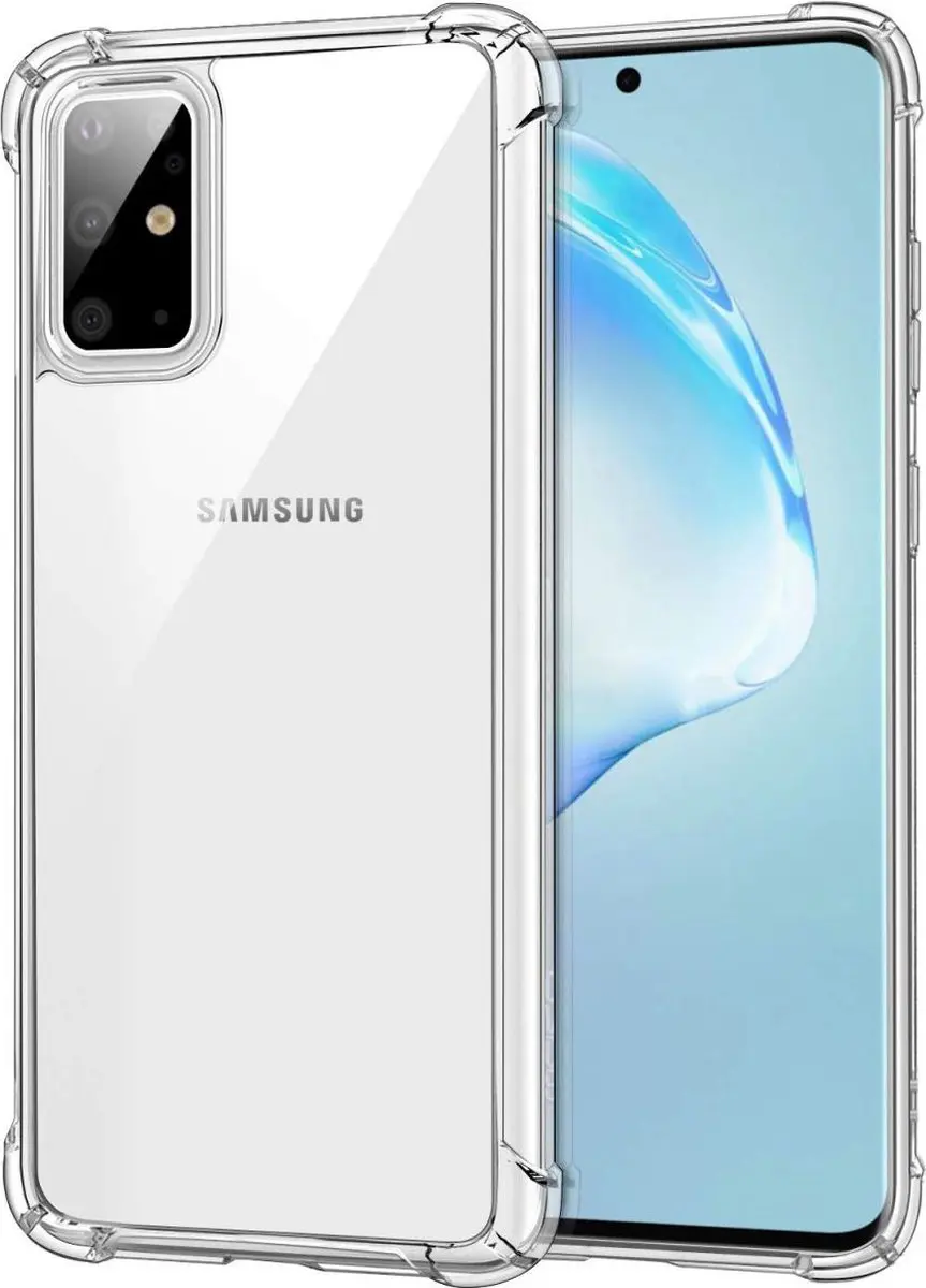 Selected Hoesje Schokbestendig Transparant Samsung Galaxy S20 Plus