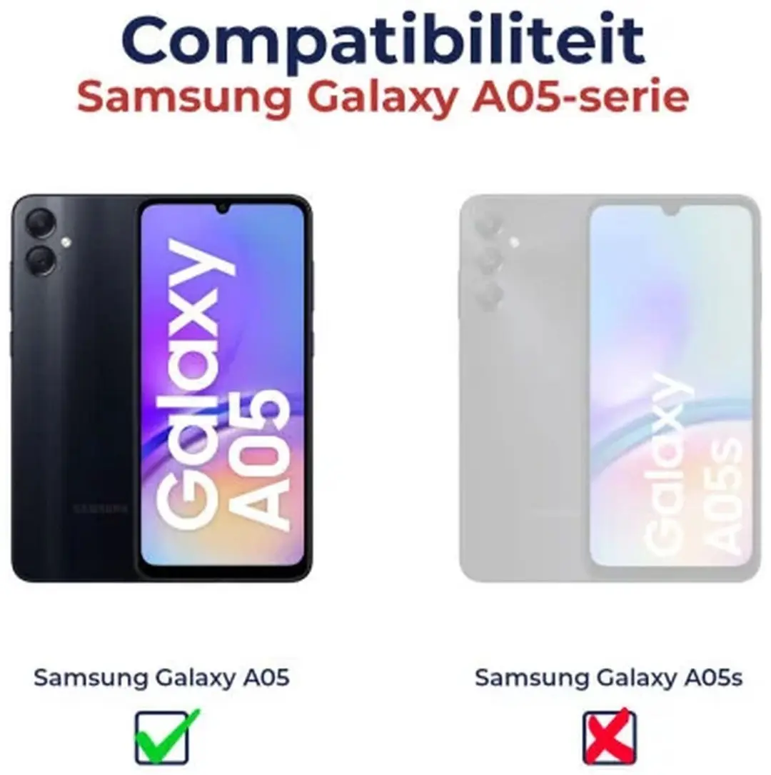 Selected Hoesje Samsung Galaxy A05 Full Protect - Zwart