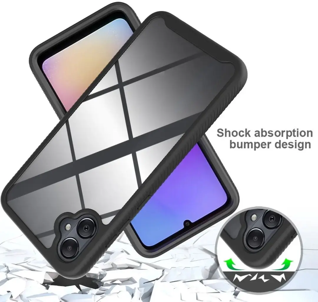 Selected Hoesje Samsung Galaxy A05 Full Protect - Zwart
