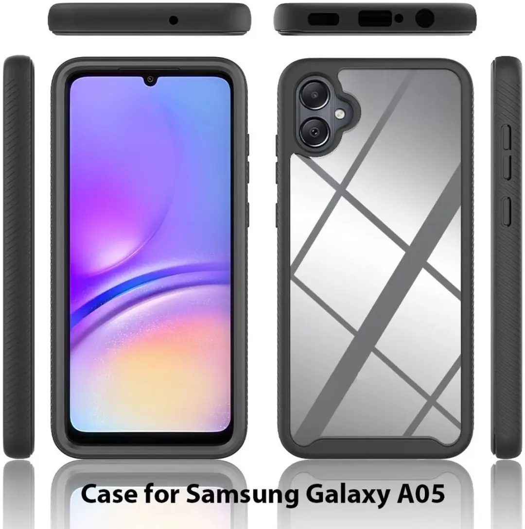 Selected Hoesje Samsung Galaxy A05 Full Protect - Zwart