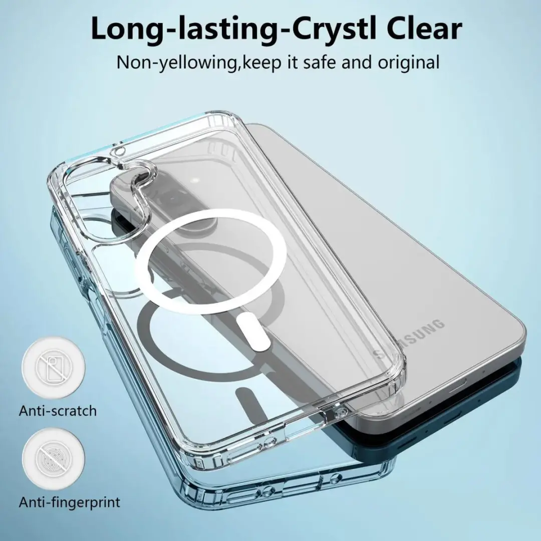 Selected Hoesje Samsung Galaxy A26 MagSafe Transparant