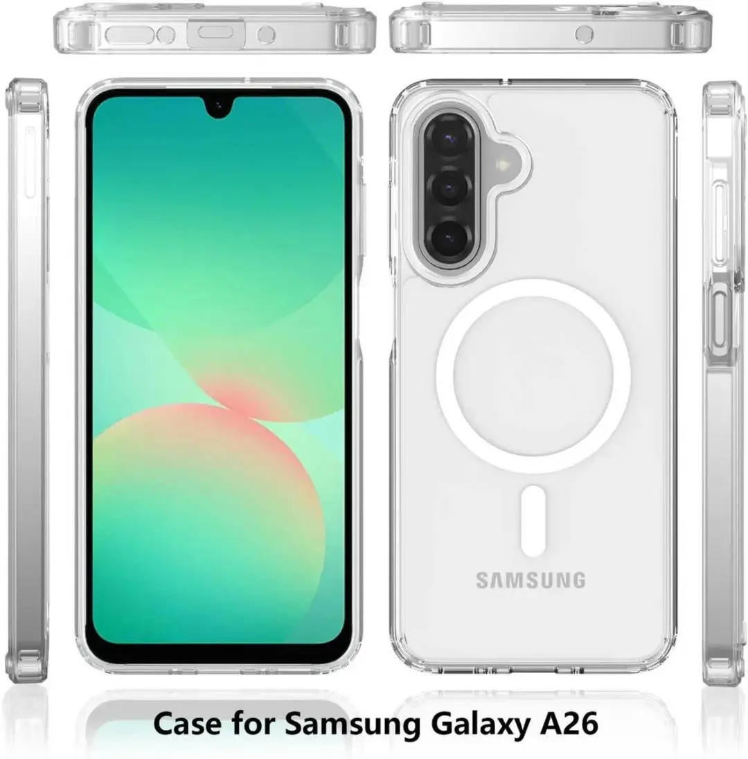 Selected Hoesje Samsung Galaxy A26 MagSafe Transparant - afbeelding 6 van 6