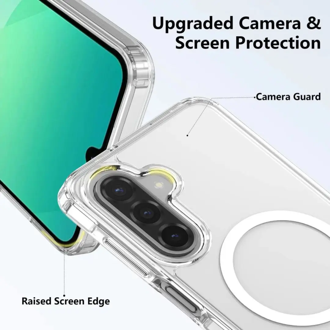 Selected Hoesje Samsung Galaxy A26 MagSafe Transparant