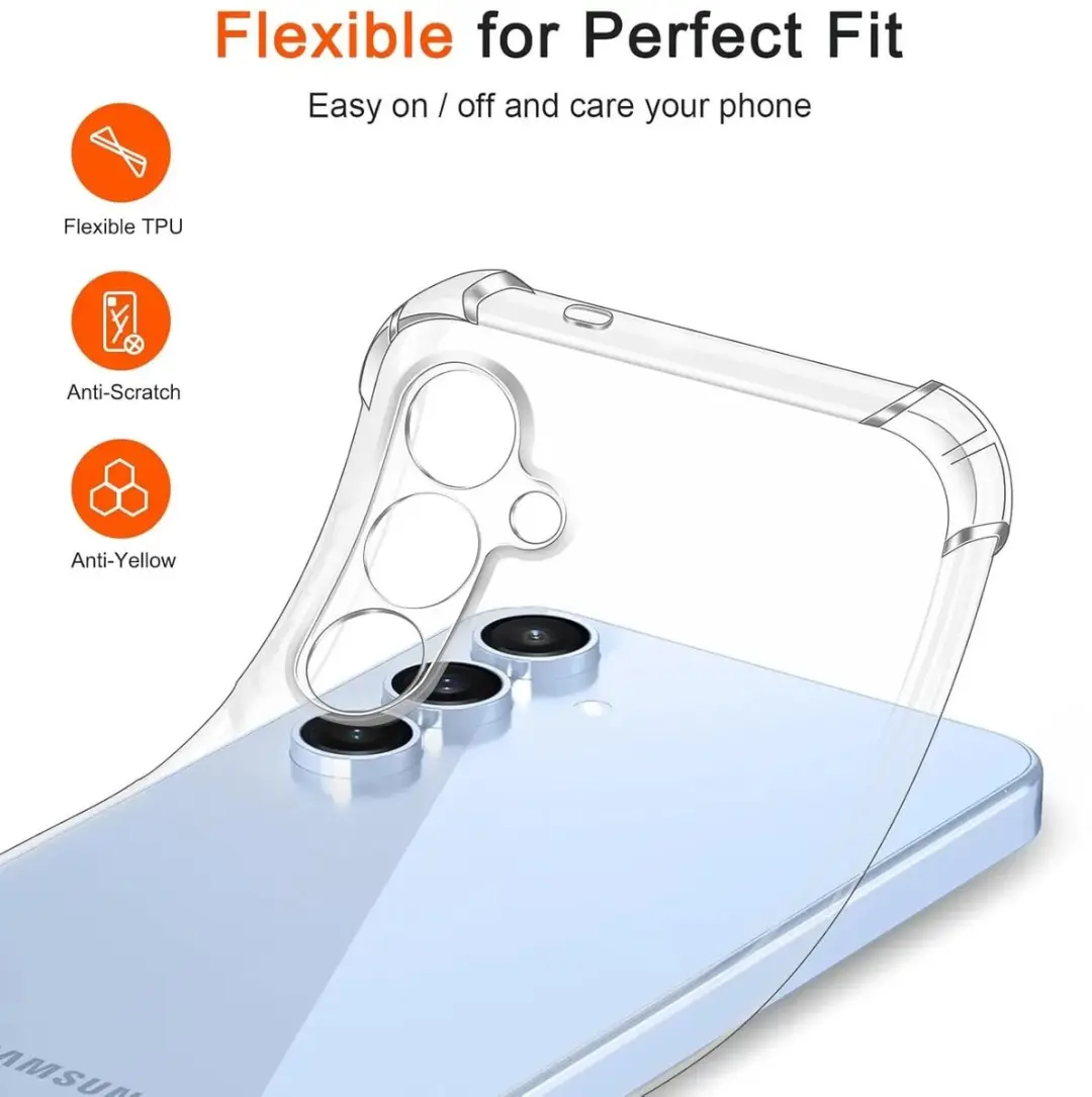 Selected Transparant Hoesje Samsung Galaxy S26 Plus - Schokbestendig