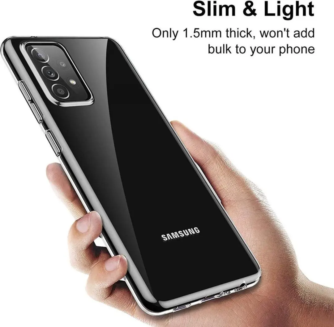 Selected Transparant TPU Hoesje Samsung Galaxy A52 - afbeelding 6 van 6