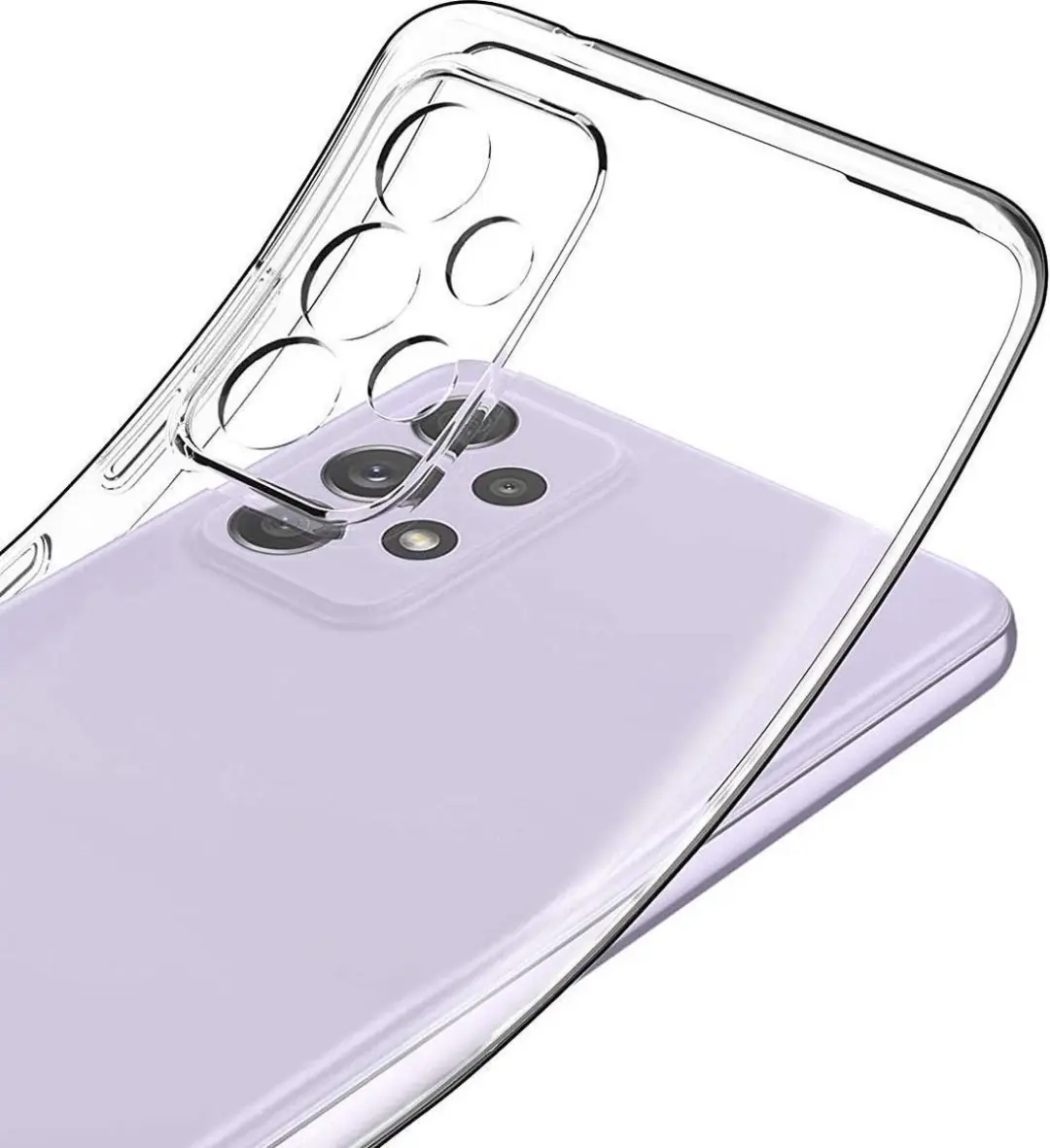 Selected Transparant TPU Hoesje Samsung Galaxy A52