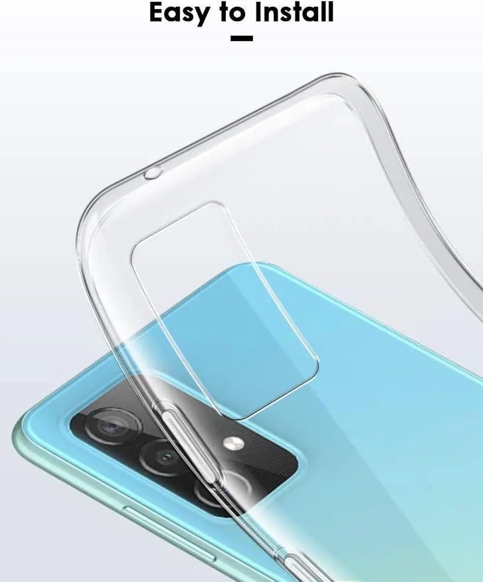 Selected Transparant TPU Hoesje Samsung Galaxy A52