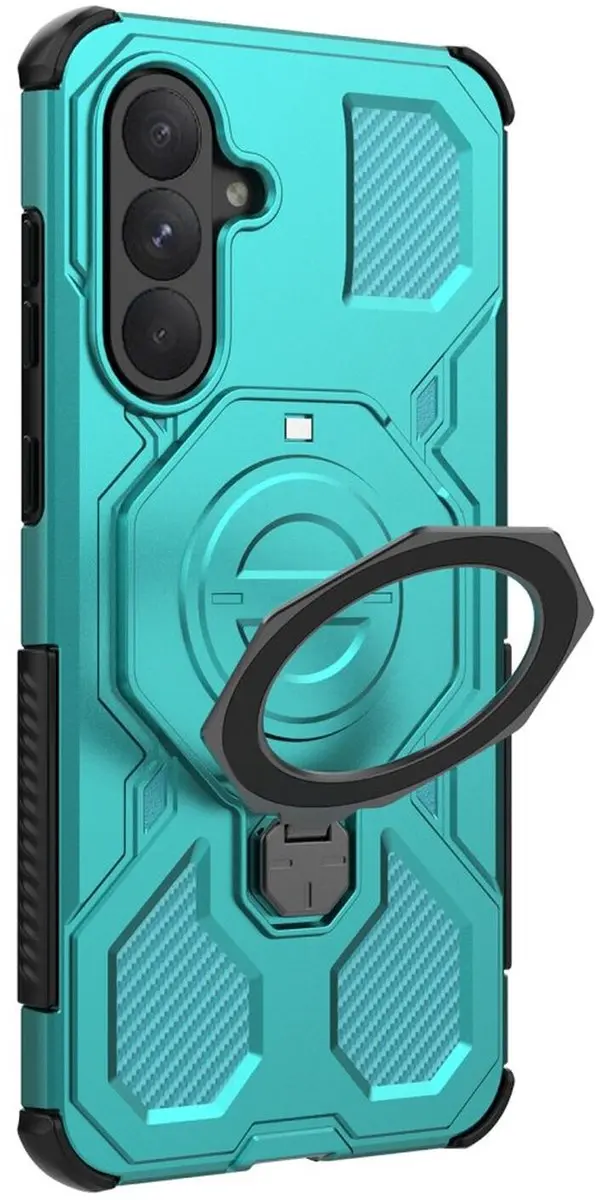 Samsung Galaxy A56 Hoesje MagSafe Lichtblauw - 360° Draaibaar