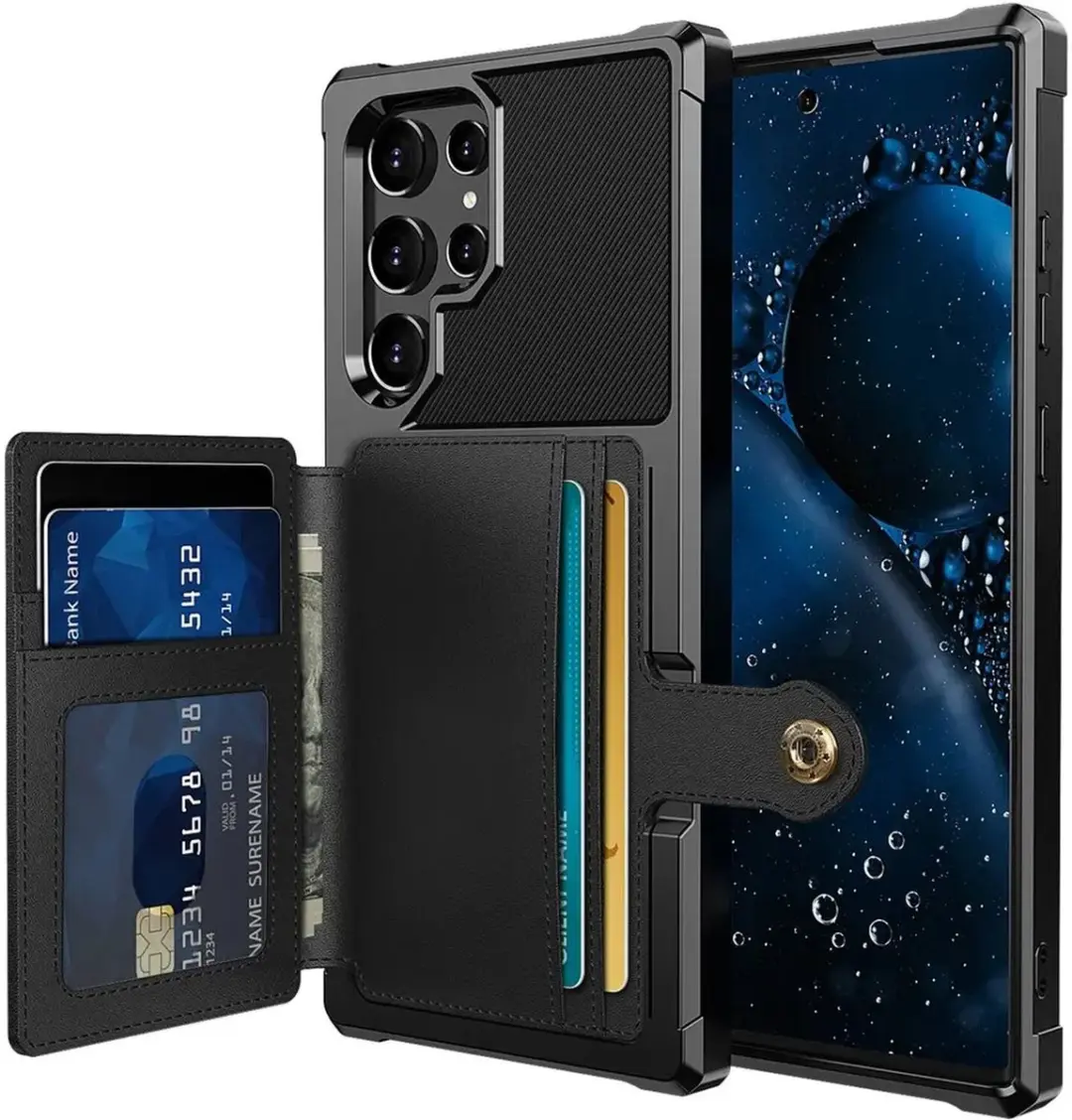 Selected Portemonnee Hoesje Samsung Galaxy S22 Ultra