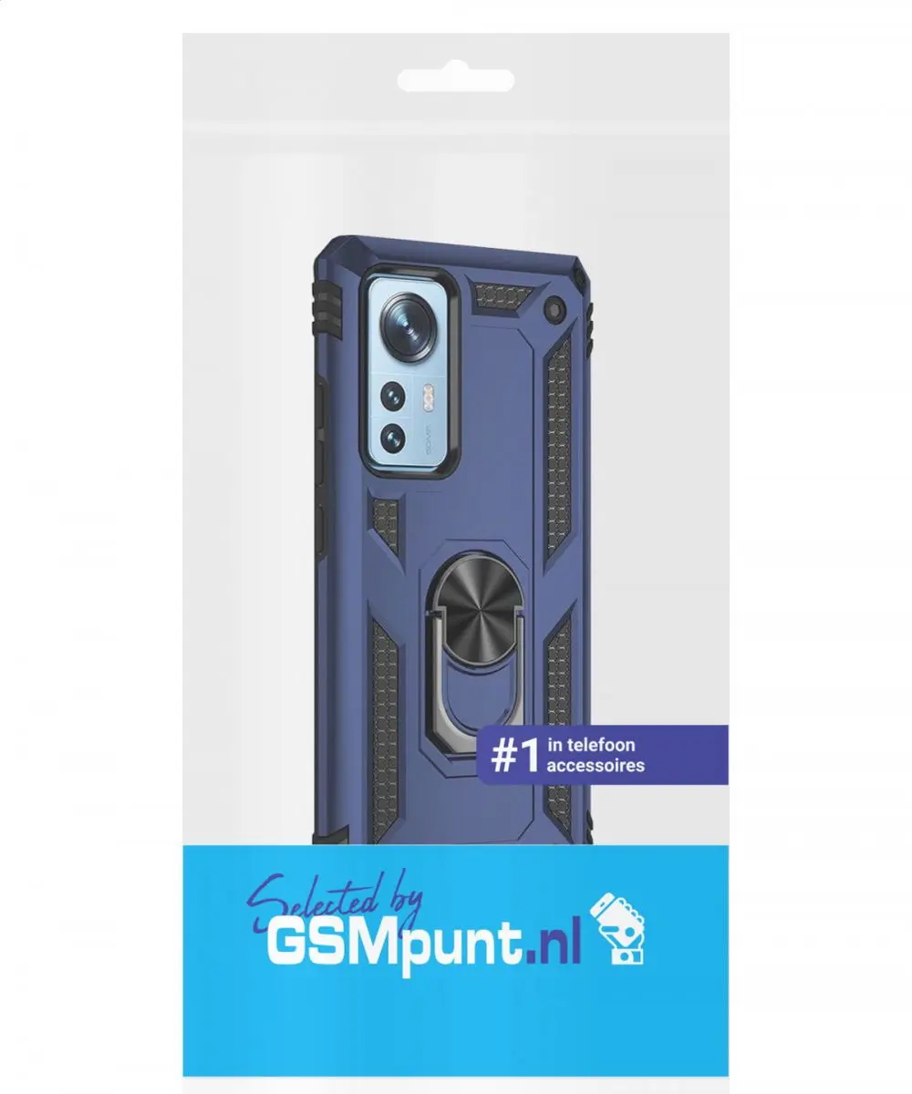 Selected Magnetisch Hoesje Xiaomi 12/12X - Blauw