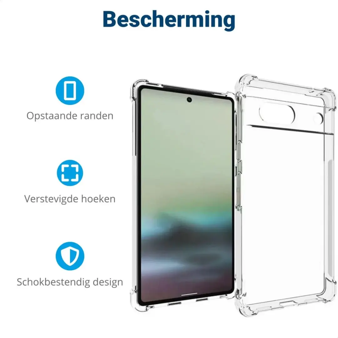 Google Pixel 7a Hoesje - Transparant