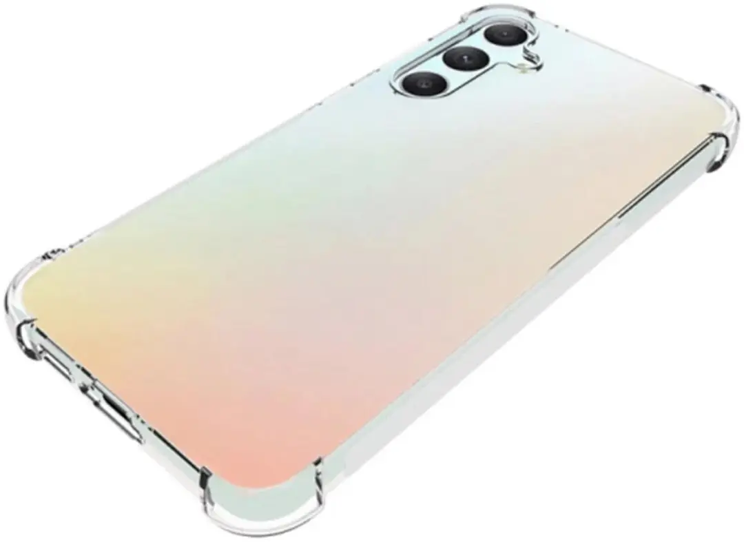 Selected TPU Hoesje Samsung Galaxy S23 FE - Transparant