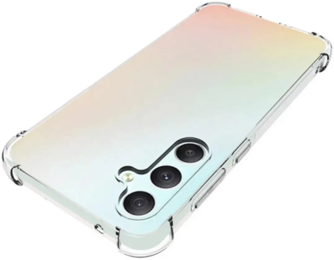Selected TPU Hoesje Samsung Galaxy S23 FE - Transparant