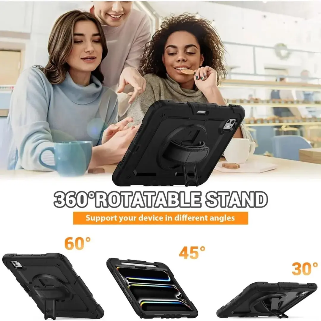 Selected iPad Pro 11 Hoes met Screenprotector - Zwart