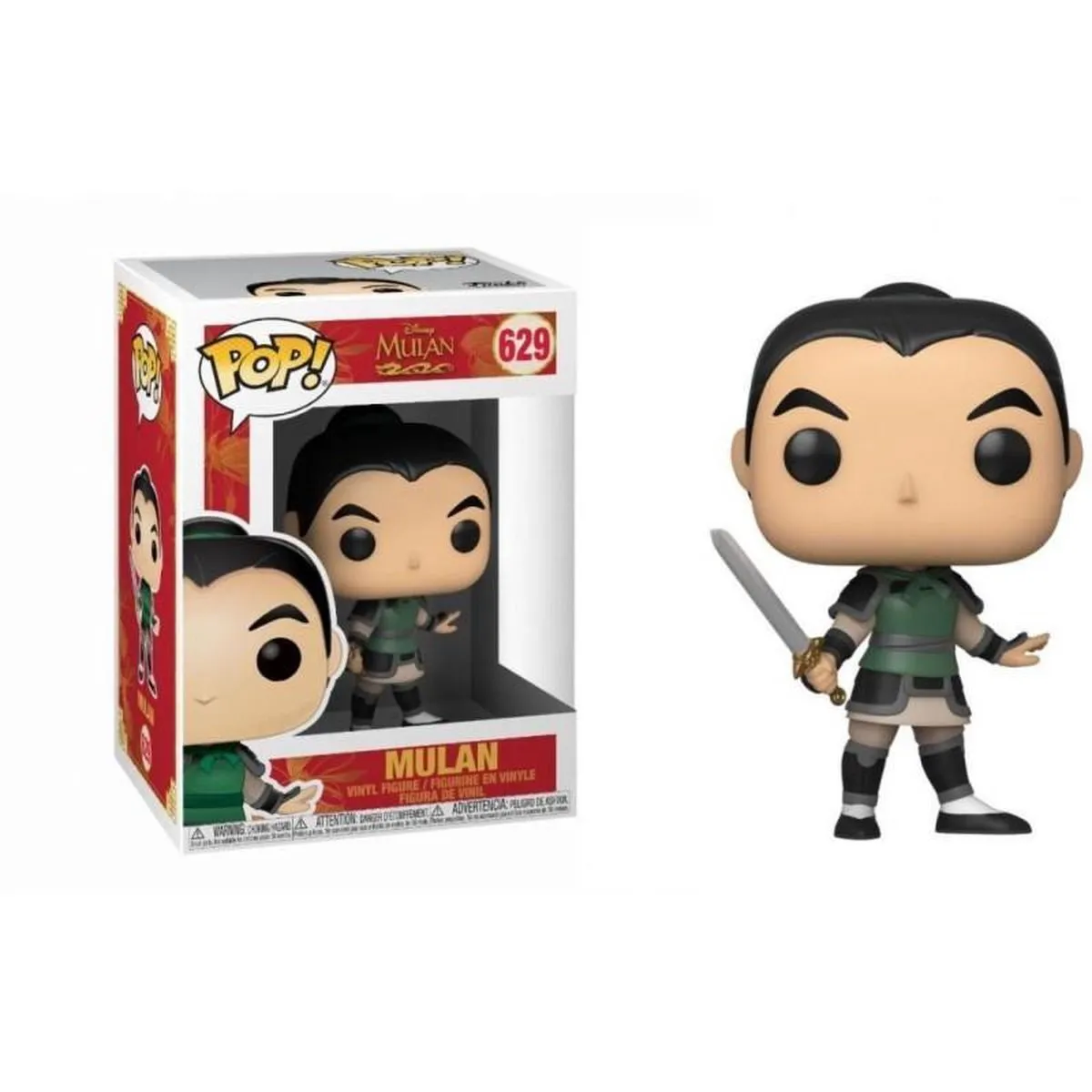 Funko Pop! Disney Mulan PVC Figuur 9cm - 45325 - afbeelding 6 van 6