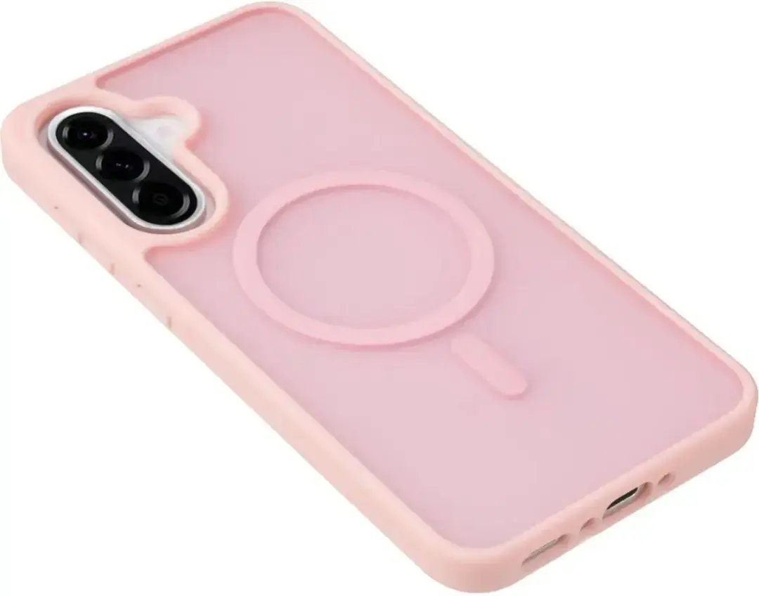 Selected Hoesje Samsung Galaxy A36 MagSafe Roze - Mat