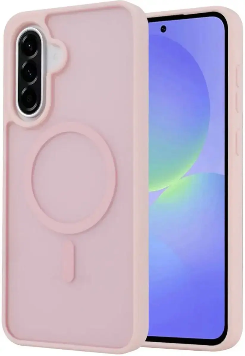 Selected Hoesje Samsung Galaxy A36 MagSafe Roze