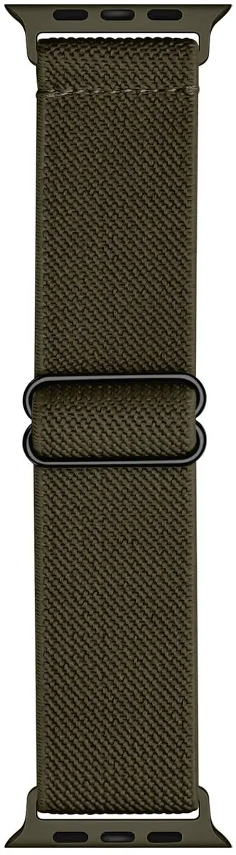 Selected SBG Nylon Horlogebandje Apple Watch - Donker Groen