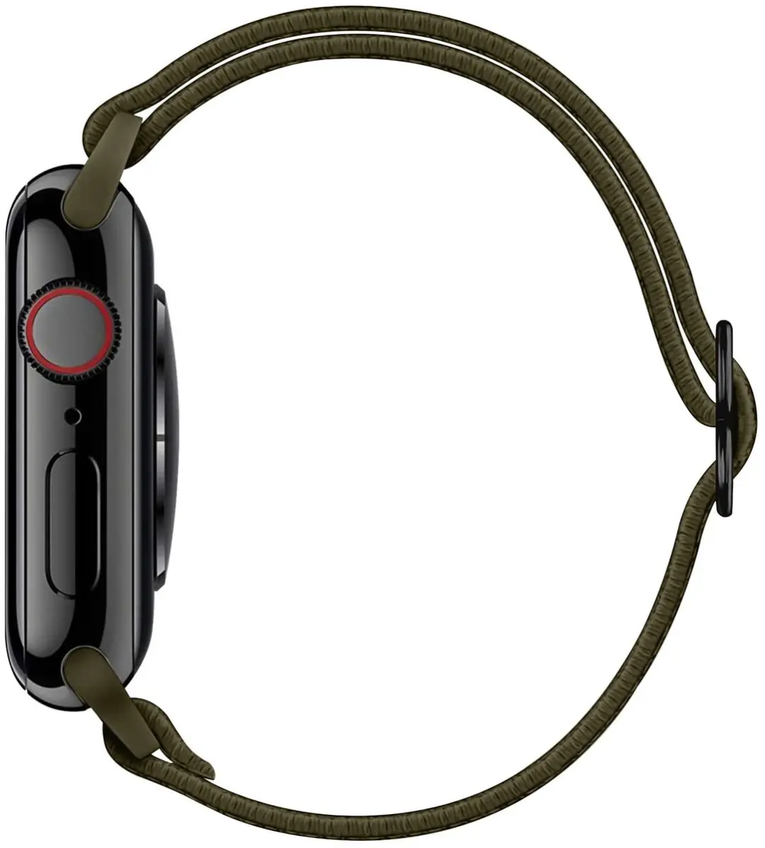 Selected SBG Nylon Horlogebandje Apple Watch - Donker Groen - afbeelding 6 van 6