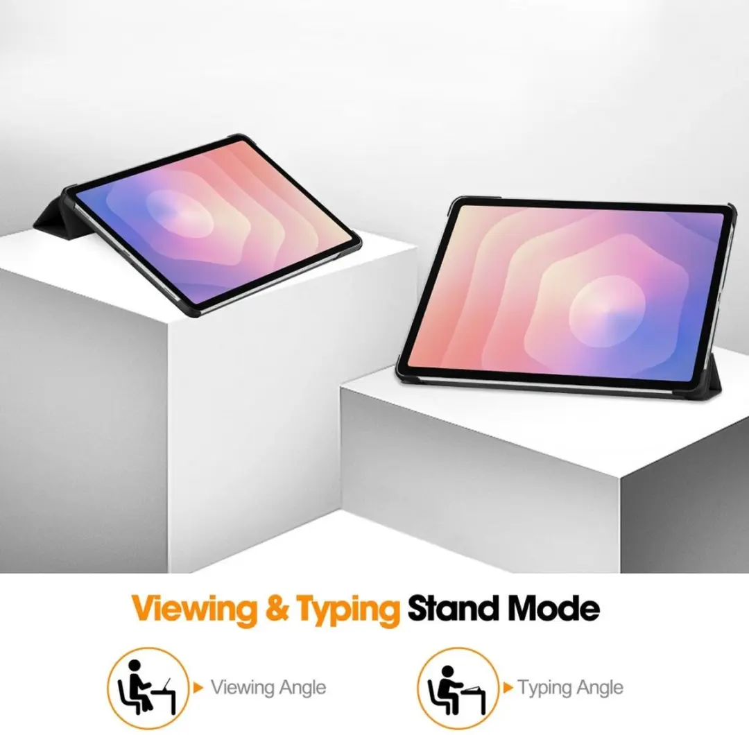 Selected Tablethoes Samsung Galaxy Tab S11 Book Case - Zwart