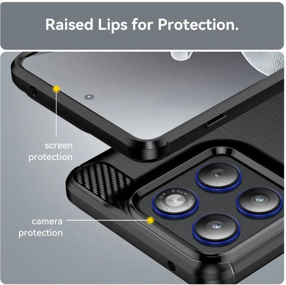 Selected TPU Hoesje Motorola Edge 70 - Zwart