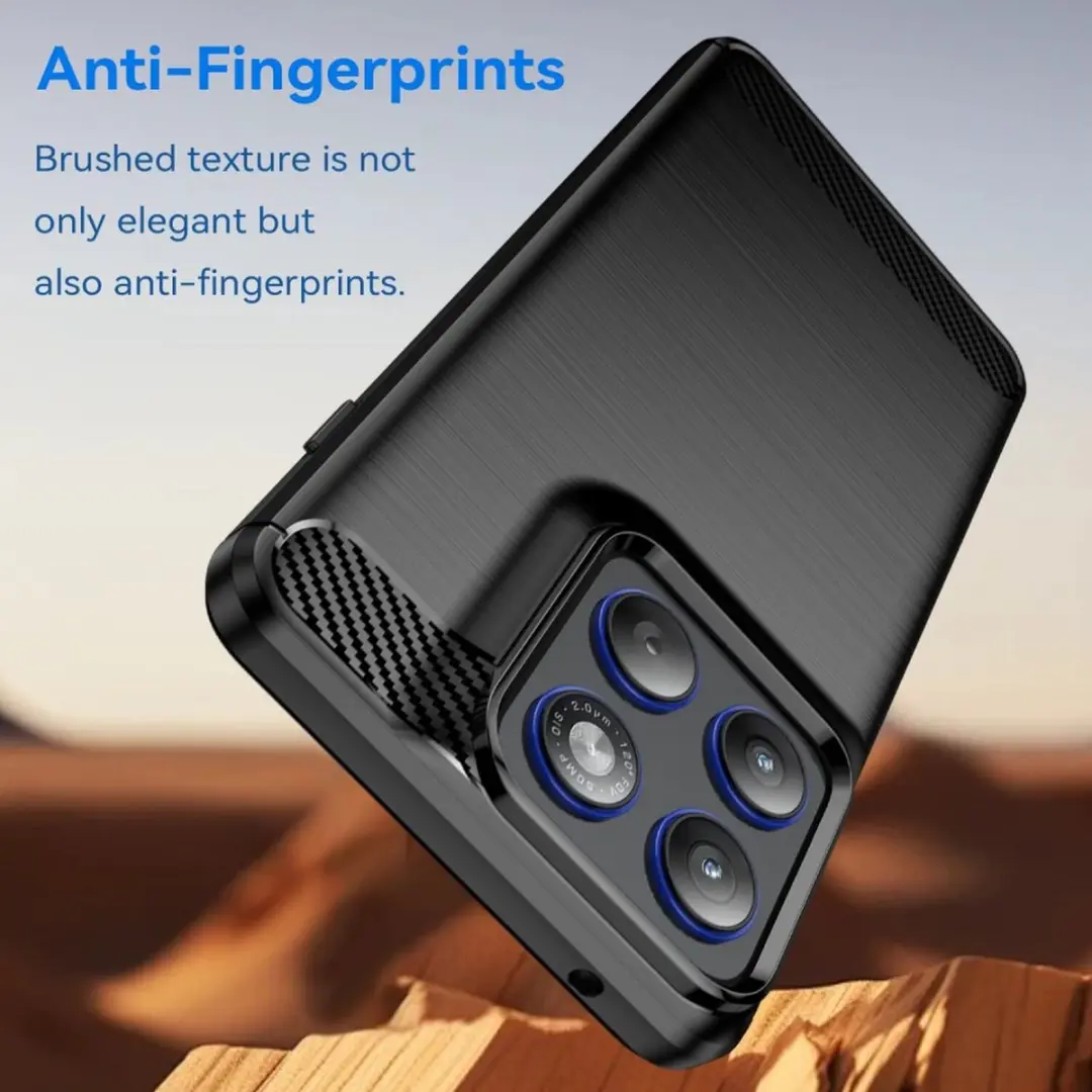 Selected TPU Hoesje Motorola Edge 70 - Zwart