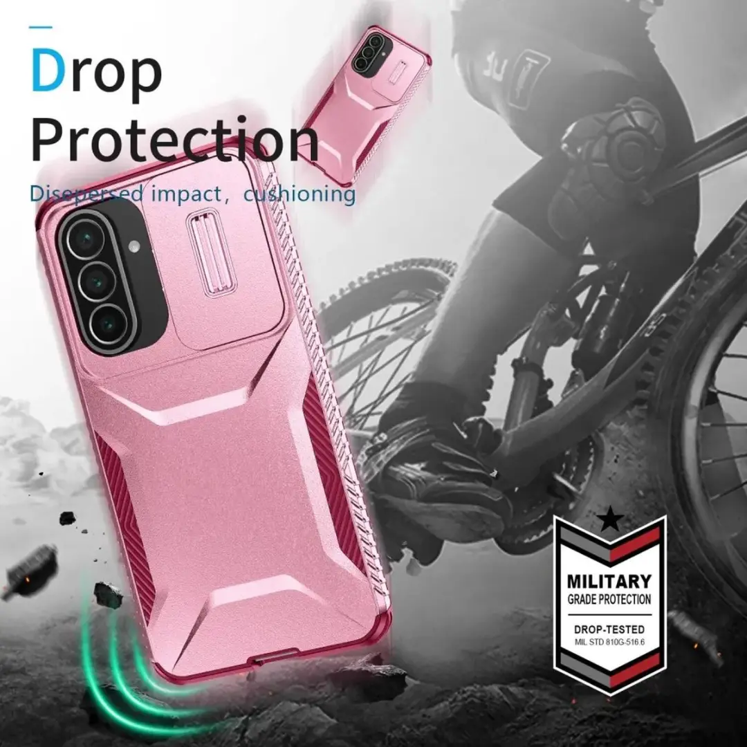 Selected Hoesje Samsung Galaxy A57 Back Cover Roze
