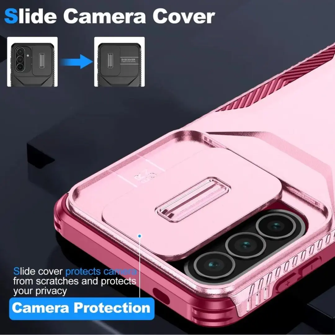 Selected Hoesje Samsung Galaxy A57 Back Cover Roze