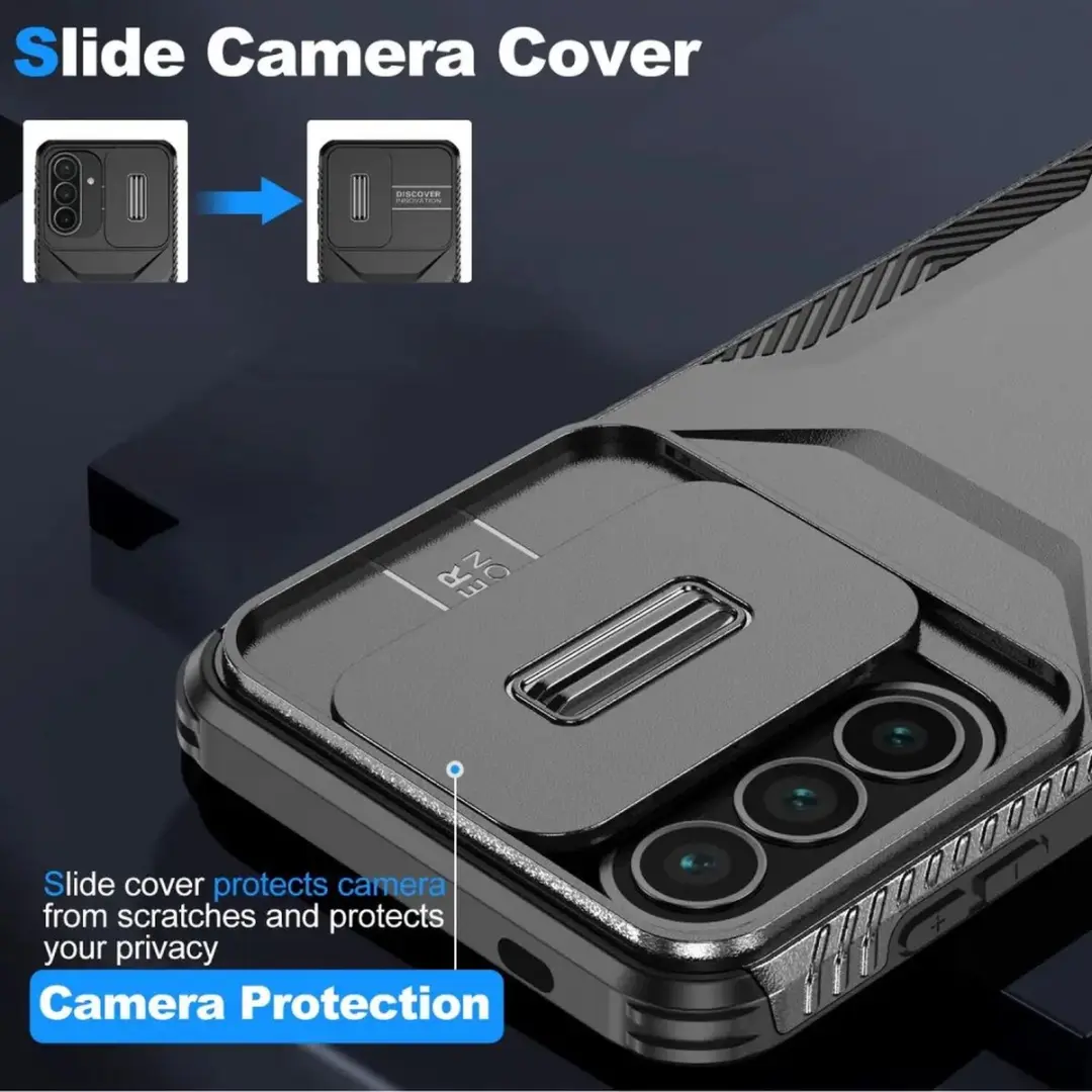 Selected Hoesje Samsung Galaxy A57 Back Cover - Zwart - afbeelding 6 van 6