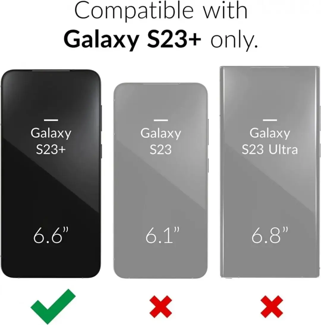 Selected Hoesje Samsung Galaxy S23+ - Dun TPU - Donkerblauw