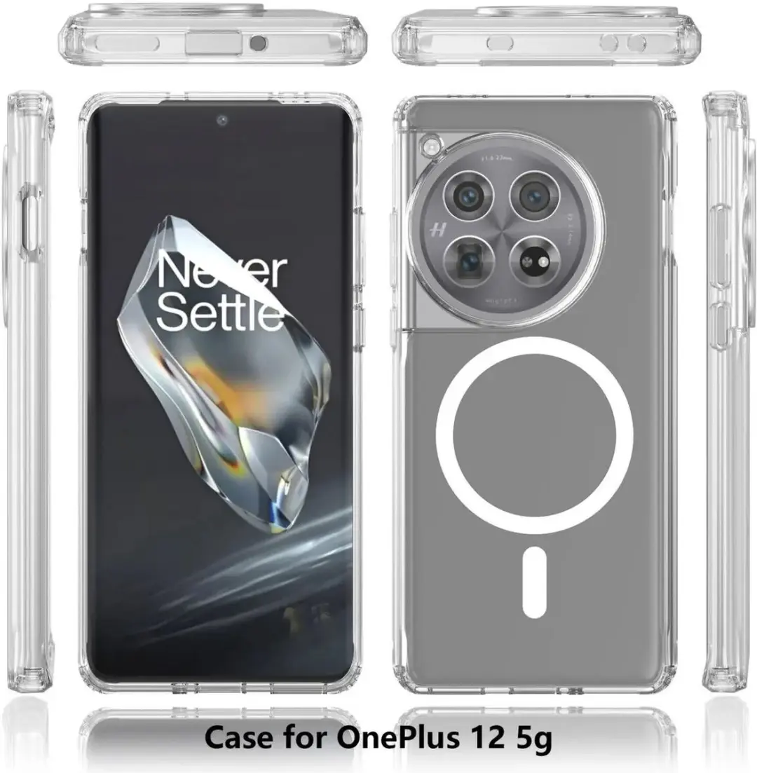 Selected by GSMpunt OnePlus 12 Hoesje - MagSafe Transparant