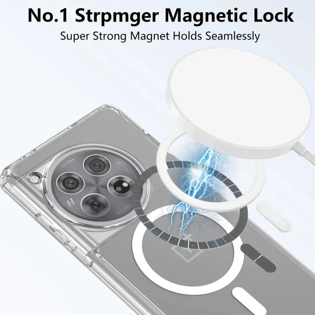 Selected by GSMpunt OnePlus 12 Hoesje - MagSafe Transparant