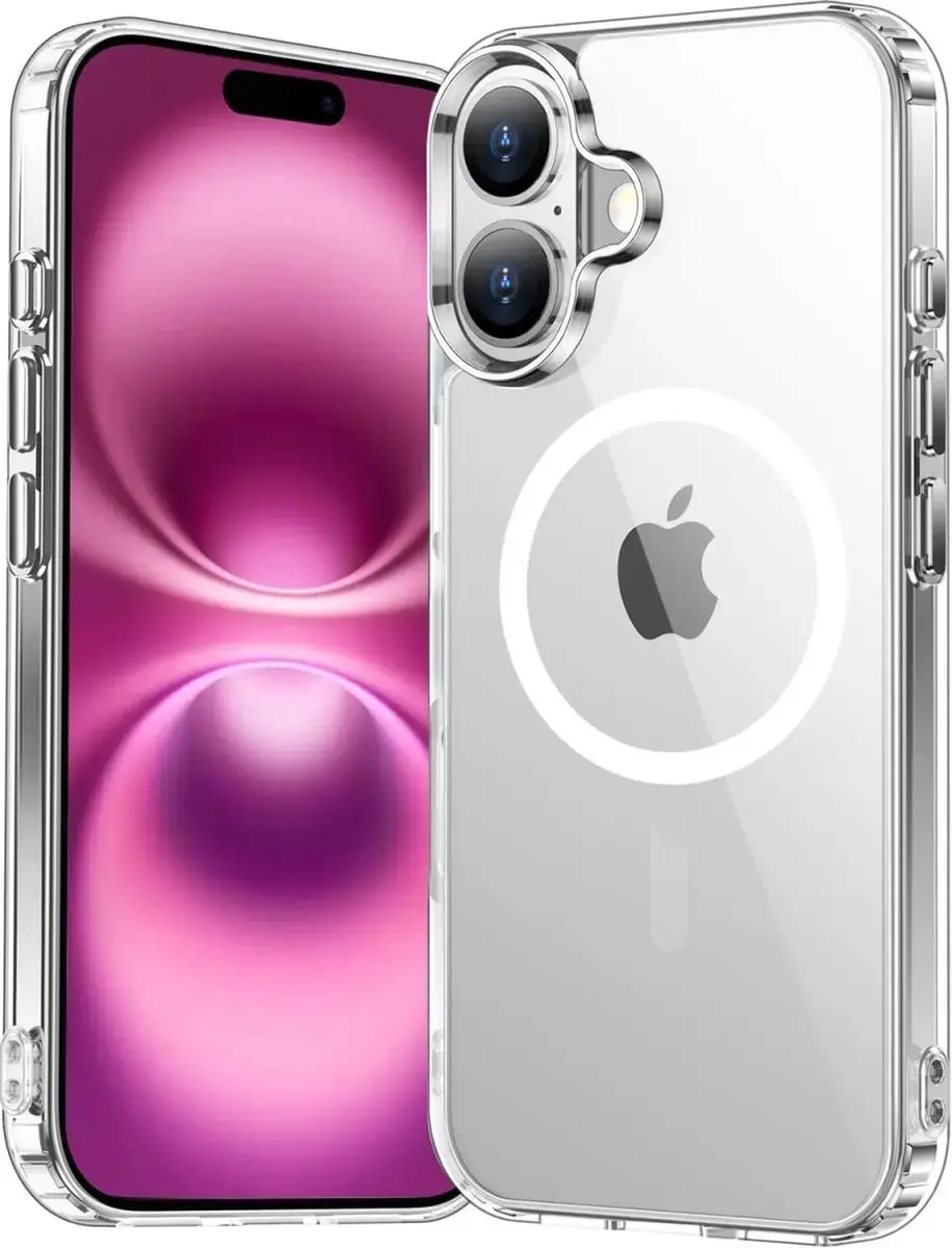 Selected Hoesje iPhone 16 Plus MagSafe Transparant