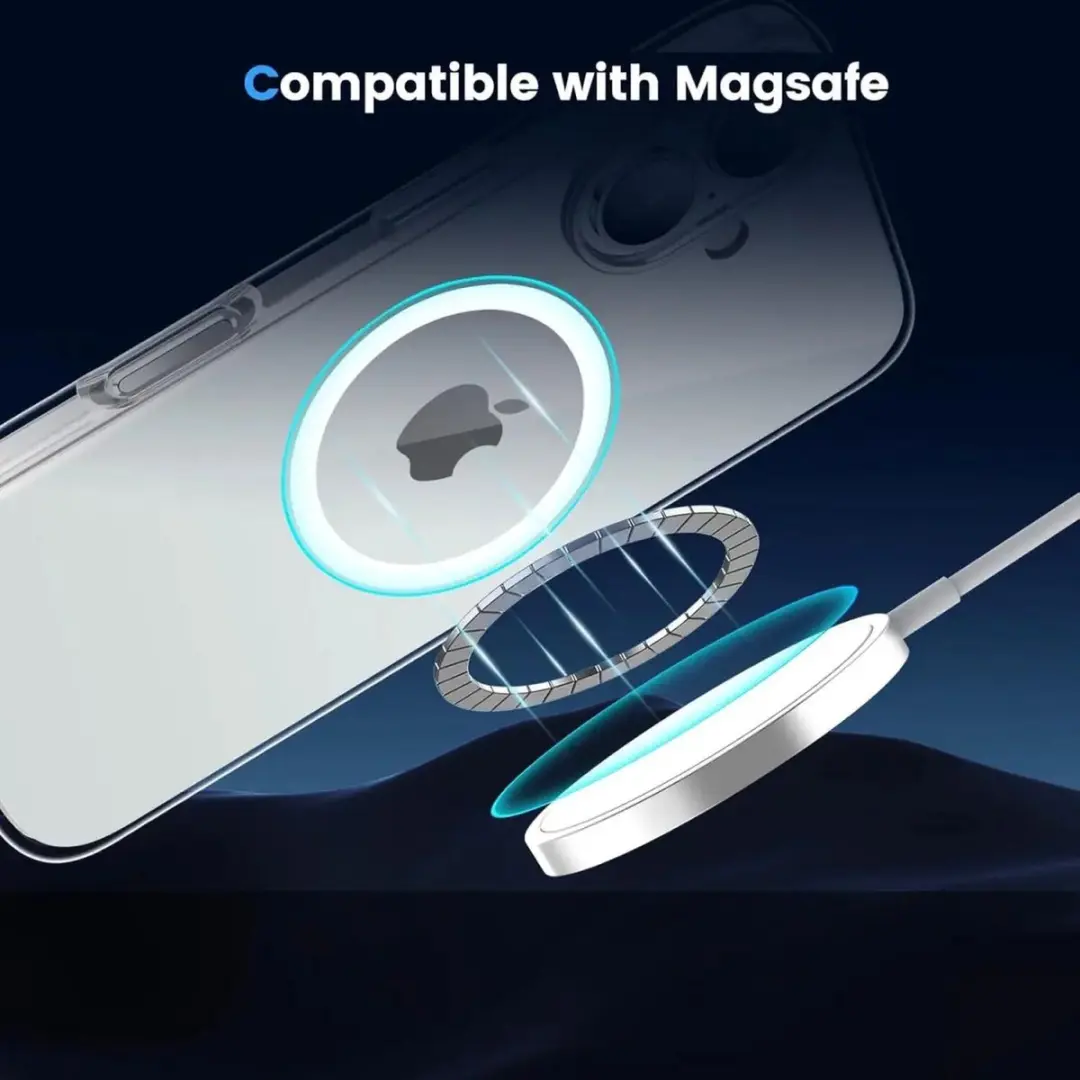 Selected Hoesje iPhone 16 Plus MagSafe Transparant